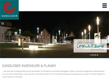 Tablet Screenshot of gansloser.de